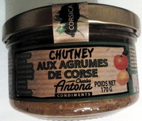 Chutney aux agrumes de corse - Product - fr