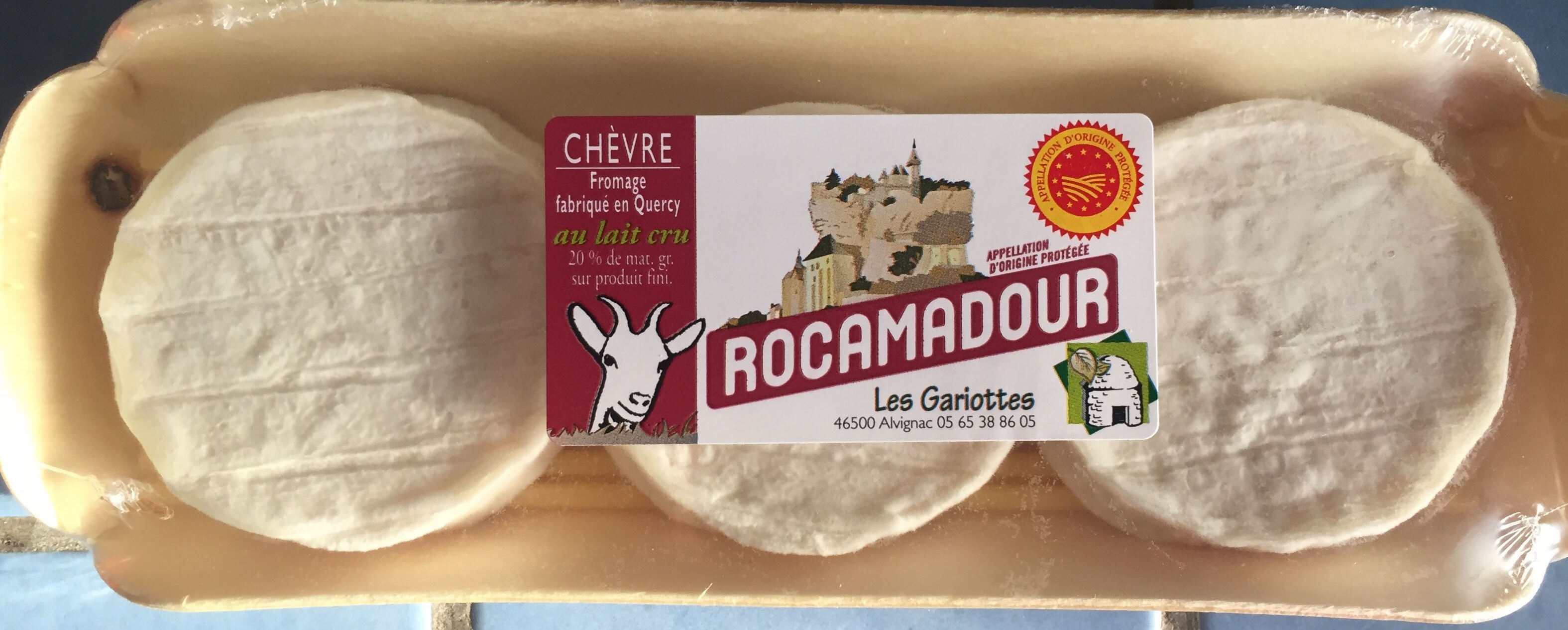 Rocamadour AOP - Fromage au lait de chèvre - Product - fr
