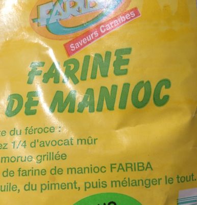 Farine de manioc - Ingredients - fr