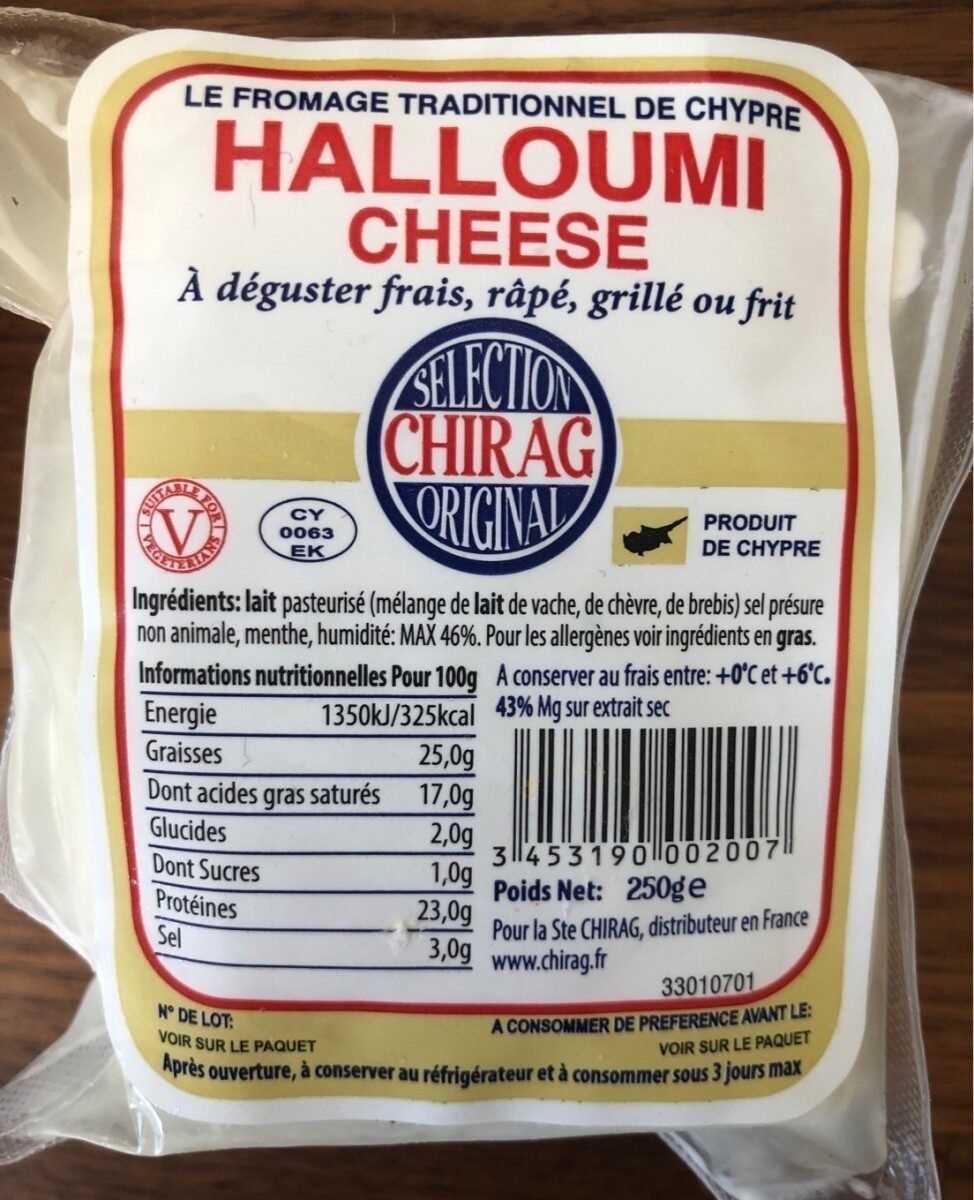 Halloumi cheese - Product - fr