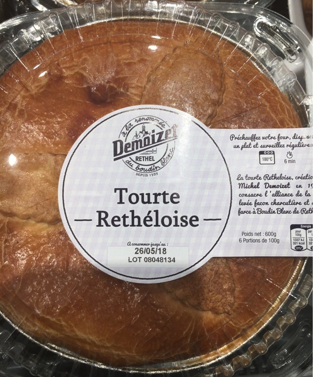 Tourte Rethéloise - Product - fr