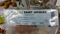 Noix de Saint-Jacques avec corail surgelées - Product - fr