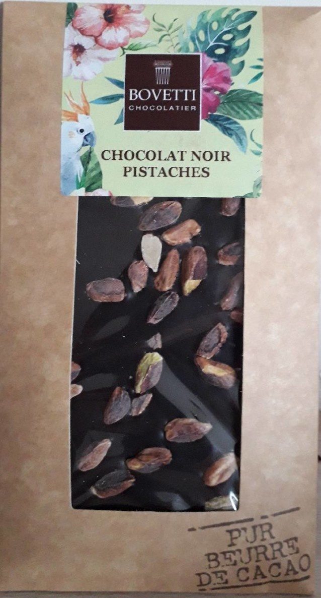 Chocolat noir pistaches - Product - fr