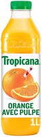 Tropicana 100% oranges pressées avec pulpe 1 L - Product - fr
