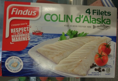 4 Filets de Colin d'Alaska - Product - fr