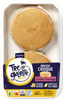 Breizh croques jambon fromage 2 x 115 g - Product - fr