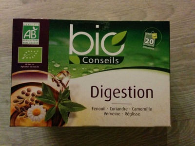 Infusion bio conseils Digestion - Product - fr