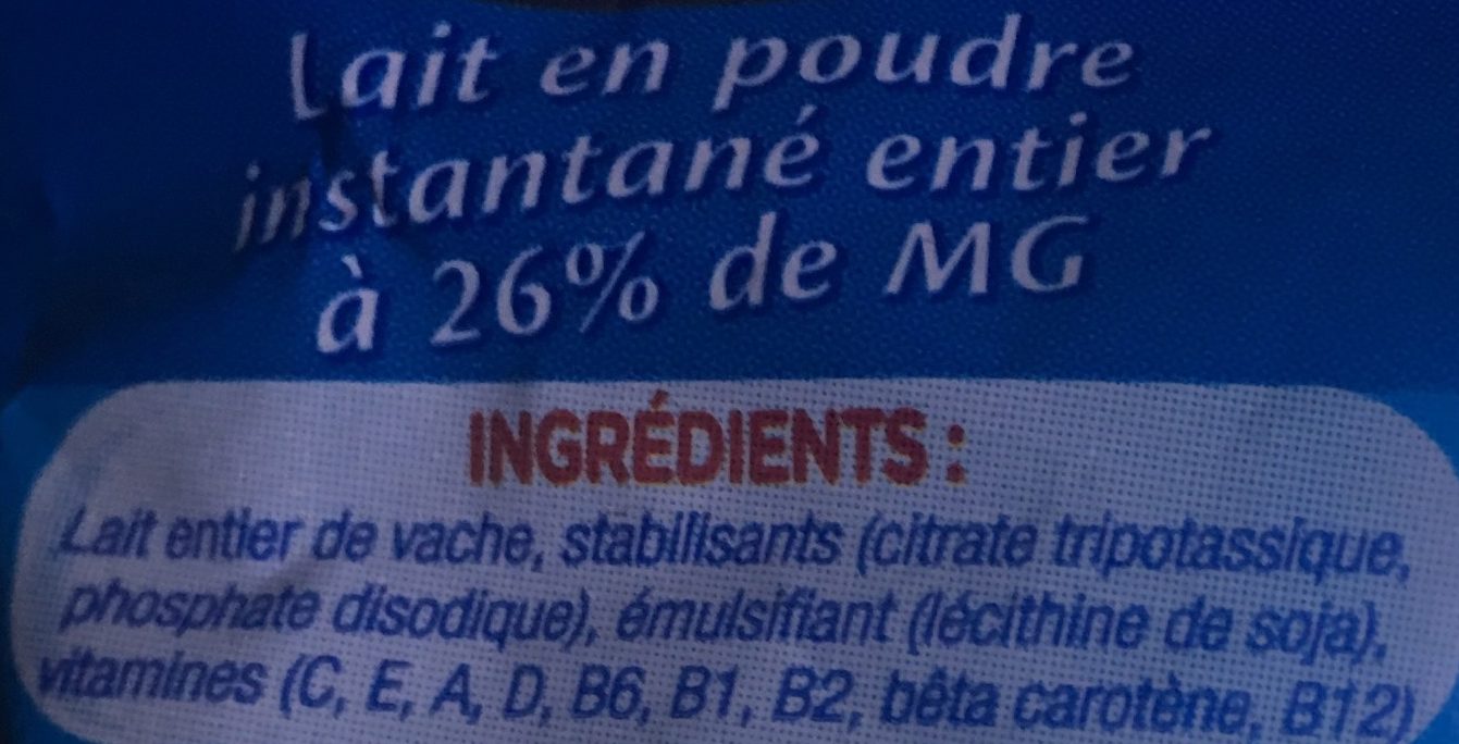 Laicran - Ingredients - fr