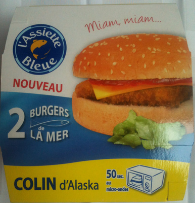 Burgers de la Mer - Colin d'Alaska - Product - fr
