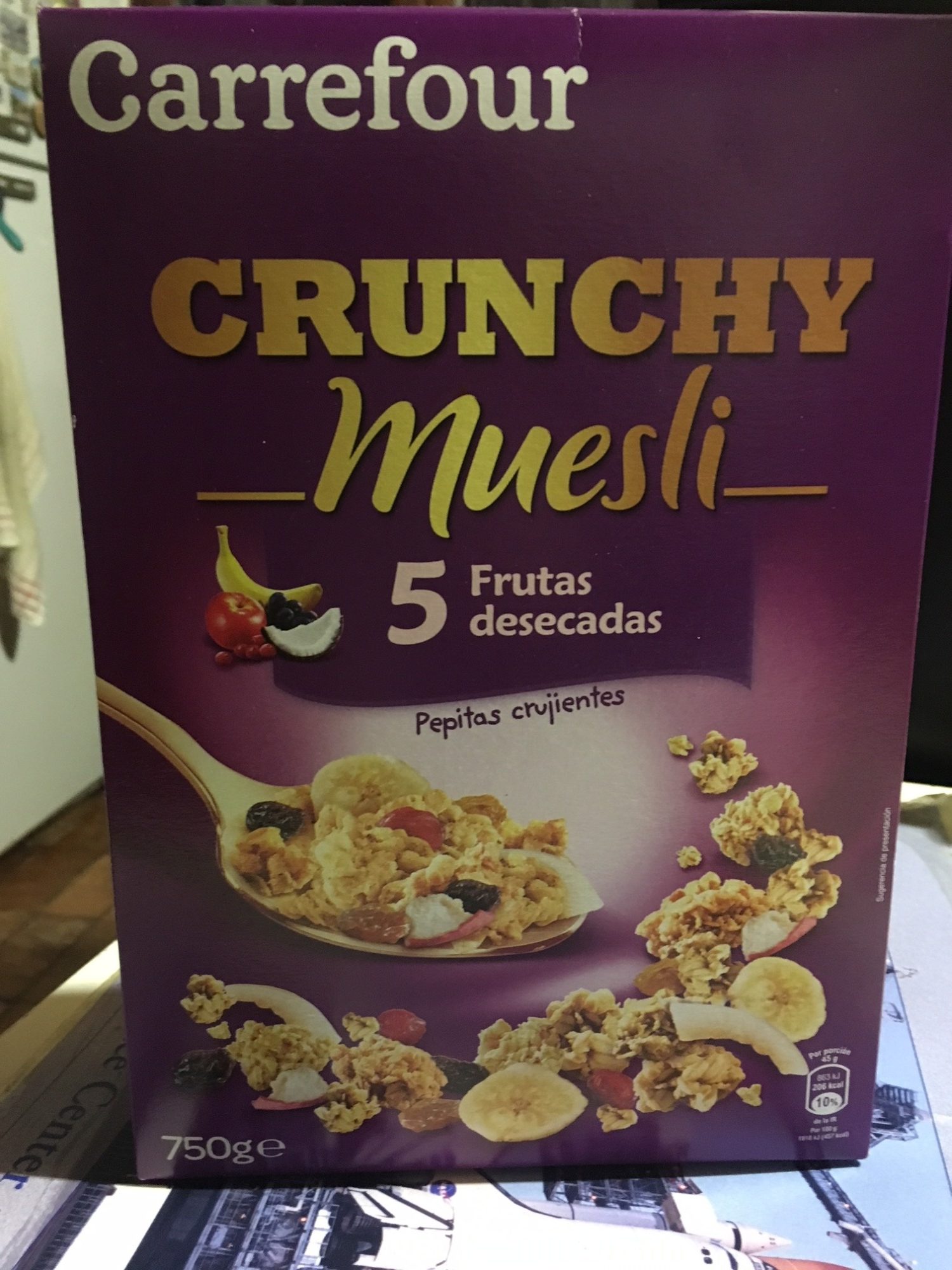 Crunchy 5 fruits secs - Product - fr