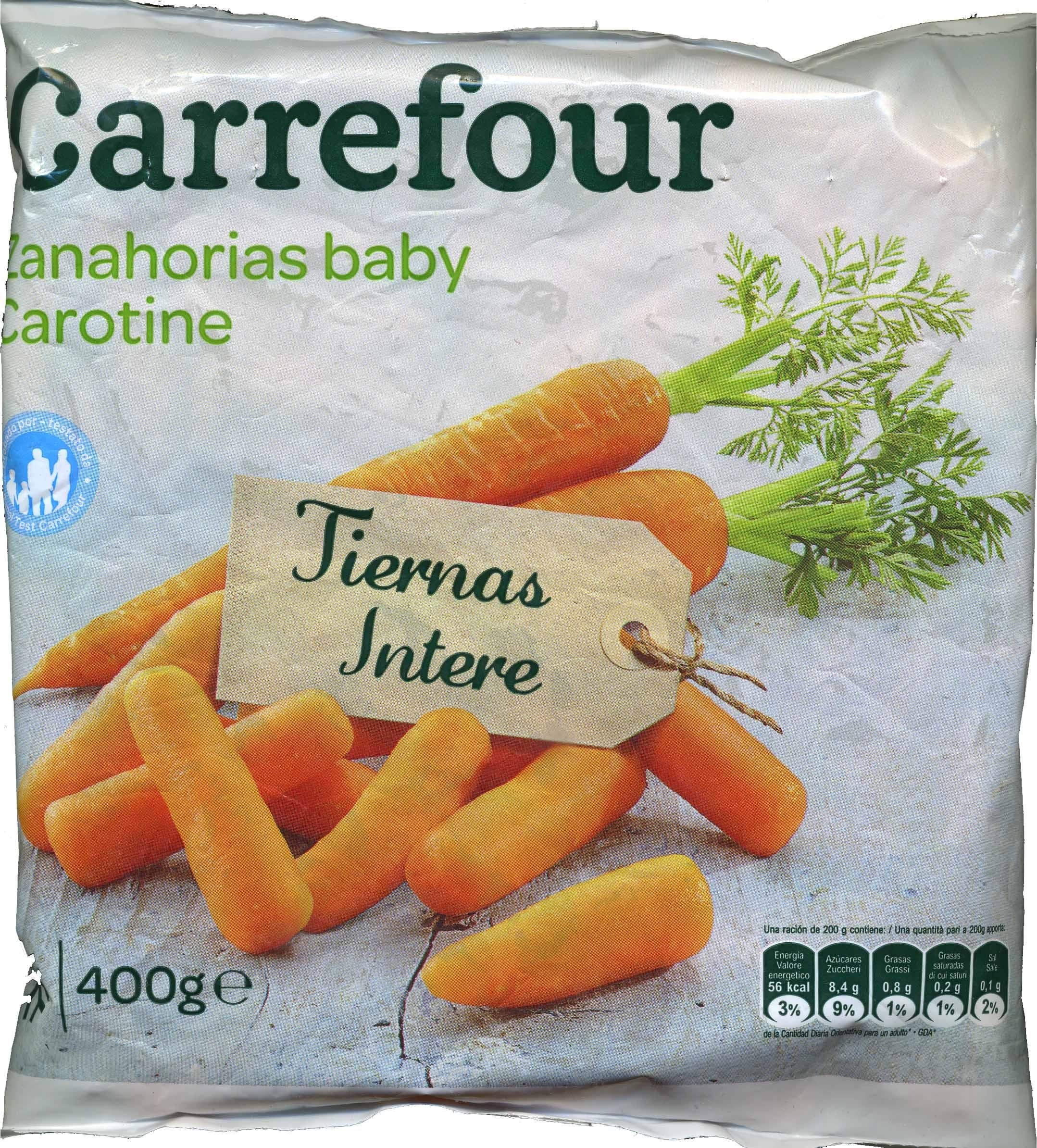 Carottes baby - Product