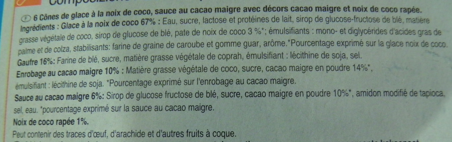 Coco - Ingredients - fr