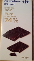 chocolat noir 74% - Product - fr
