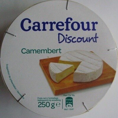 Camembert (21 % MG) - Product - fr