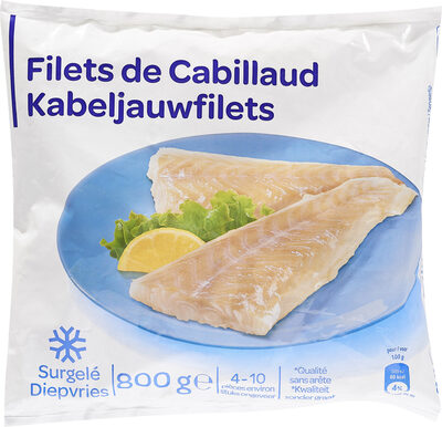 Filets de Cabillaud - Product - fr