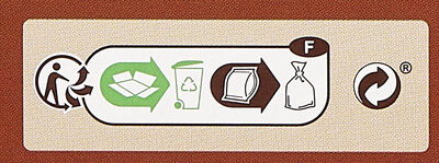 Mini roulés Fourrage goût chocolat noisettes. - Recycling instructions and/or packaging information - fr