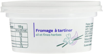 Fromage à tartiner Ail et Fines Herbes - Product - fr