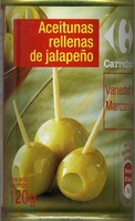 Aceitunas verdes rellenas de jalapeño - Product - es