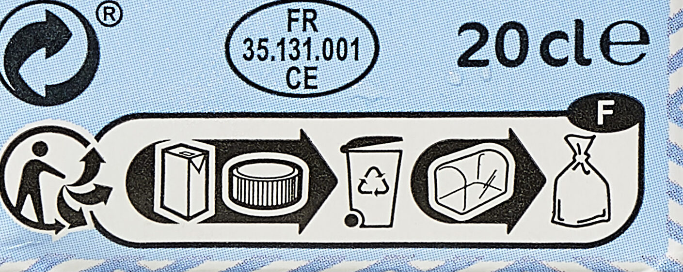 Creme legere fluide - Recycling instructions and/or packaging information - fr