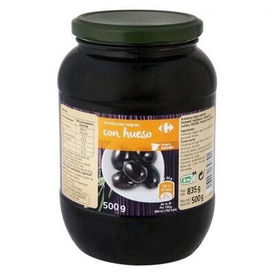 Aceitunas negras enteras barril - Product - es