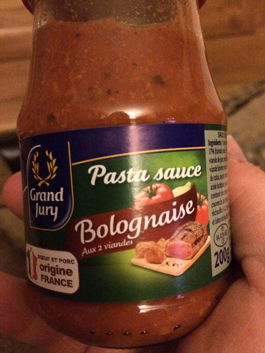 Sauce Bolognaise aux 2 viandes - Product - fr