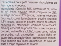 Crocks choco - Ingredients - fr