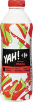Yaourt à boire Yah!, parfum fraise - Product - fr