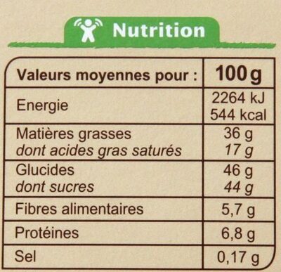 Assortiment chocolats noir et lait - Nutrition facts - fr