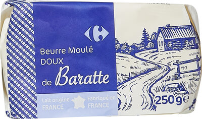 Beurre moulé doux de Baratte - Product - fr