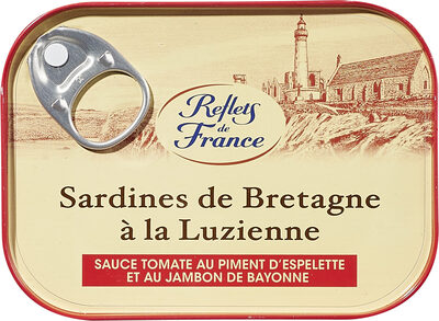 Sardines de Bretagne à la Luzienne sauce tomate au piment d'Espelette et au jambon de Bayonne - Product - fr