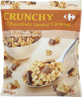 Crunchy 2 chocolats saveur caramel - Product - fr