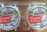 Crottin de chevre Les Croises au lait pasteurisé - Product - fr