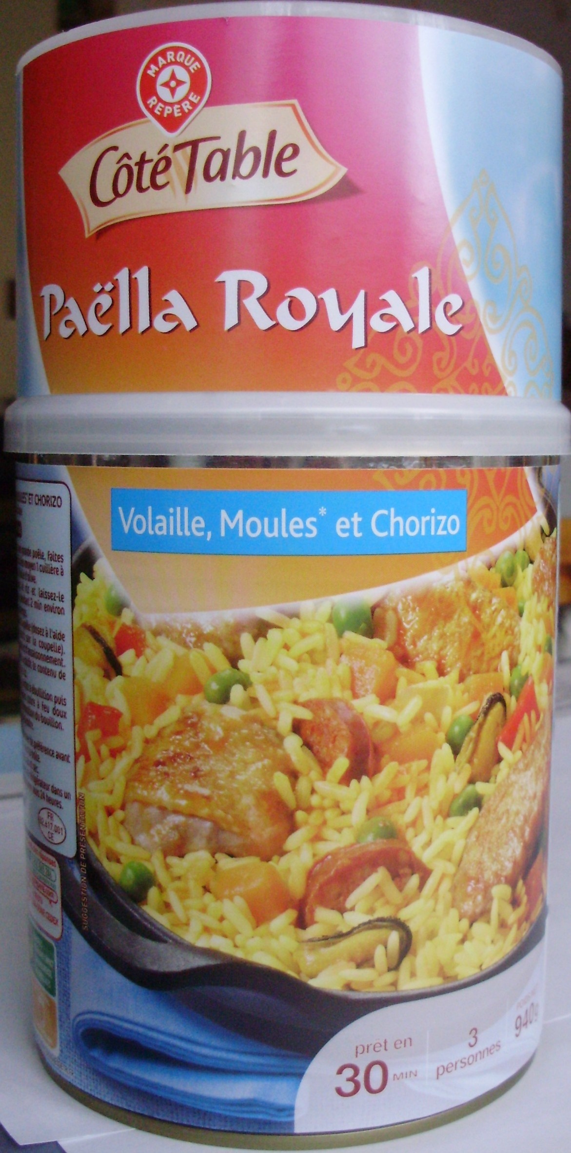 Paëlla Royale (Poulet, Moules et Chorizo) - Product