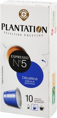 Capsules de café intense décaféiné x 10 - Product - fr