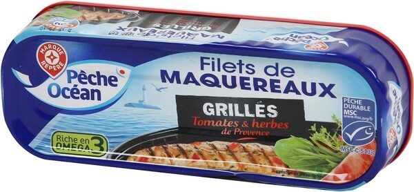 Filets de maquereaux grillés tomate et herbes de Provence - Product - fr