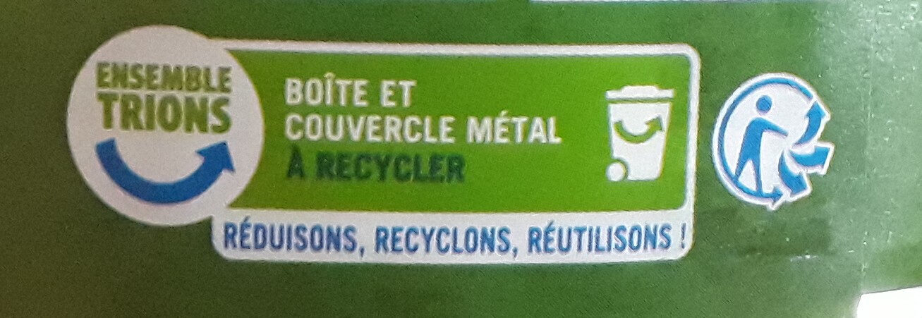 Raviolis aux 6 Légumes - Recycling instructions and/or packaging information - fr