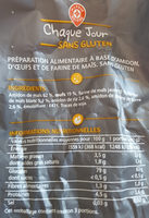 Tagliatelles sans gluten - Nutrition facts - fr