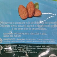 Amandes grillees - Ingredients - fr