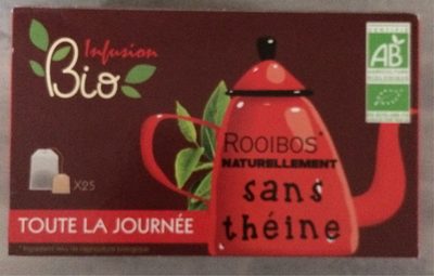 infusion Rooibos Bio naturellement sans Théïne - Product - fr