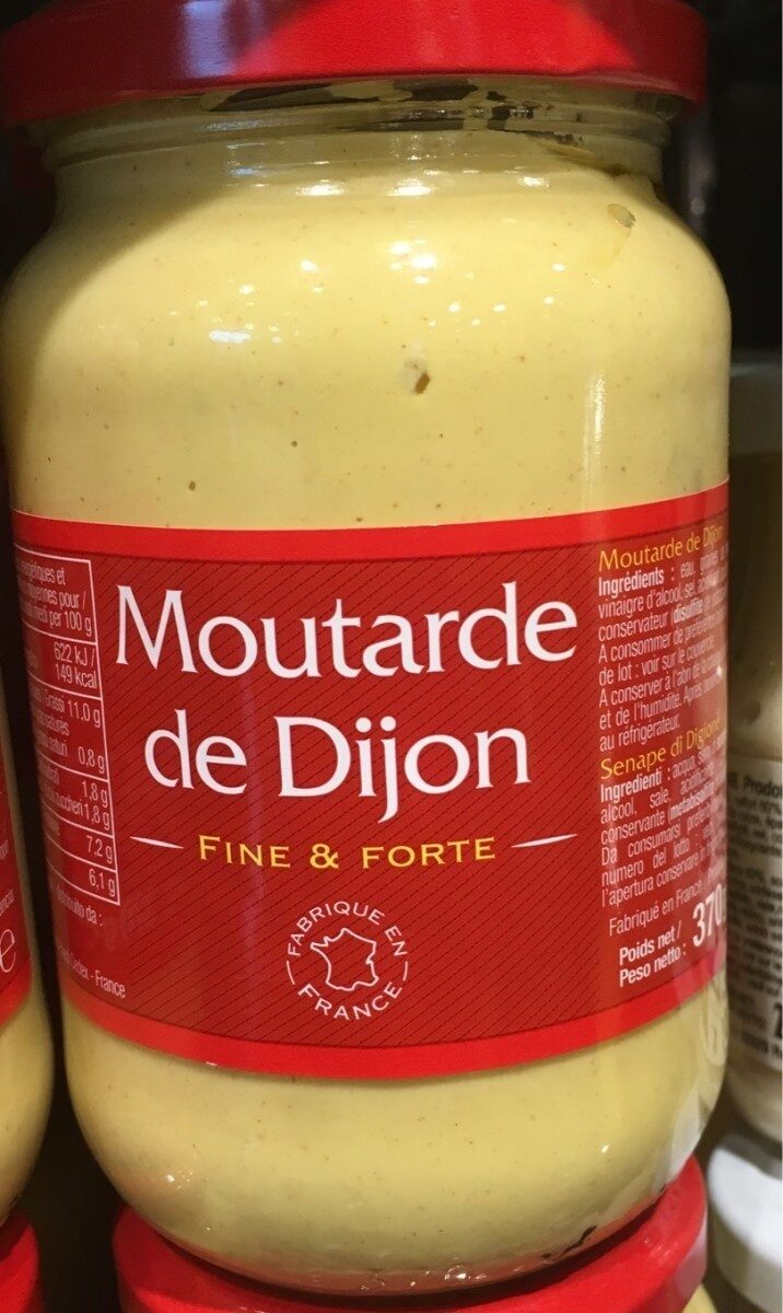 Moutarde de Dijon fine & forte - Product - fr