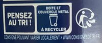 Thon albacore en tranches au naturel - Recycling instructions and/or packaging information - fr
