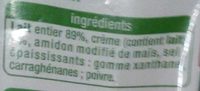 Sauce bechamel - Ingredients - fr