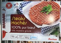 Steaks hachés pur bœuf - Product - fr