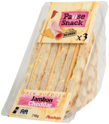 Jambon cheddar - Product - fr