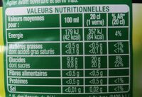 Goyave fruit du dragon - Nutrition facts - fr