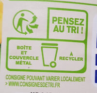 Maïs doux - Recycling instructions and/or packaging information - fr