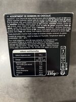 Assortiment de bonbons chocolat - Ingredients - fr