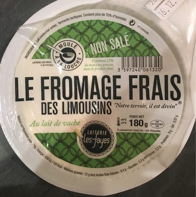 Fromage frais des limousins - Product - fr