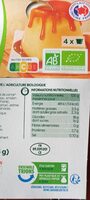 Flan nappé caramel - Nutrition facts - fr