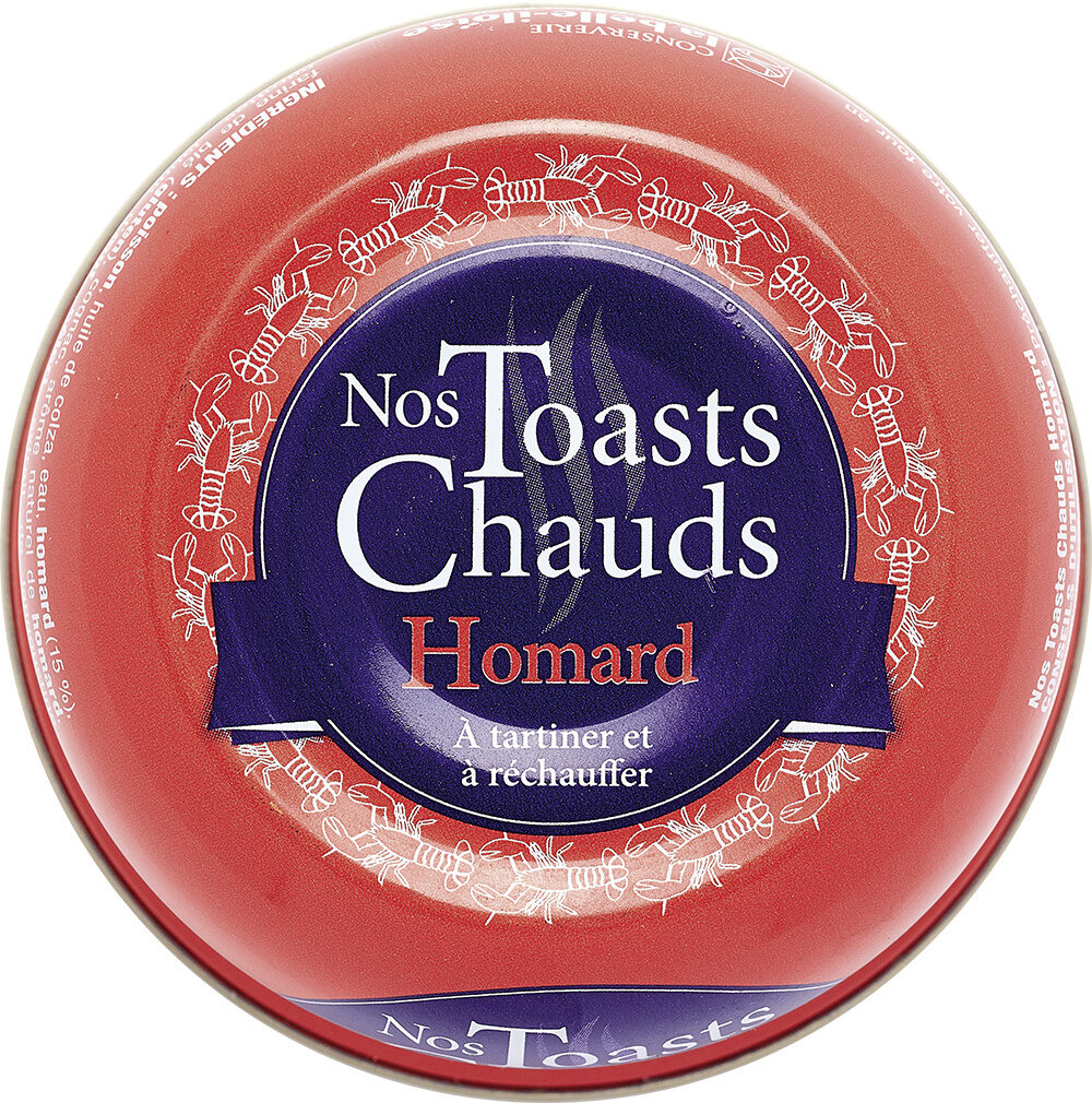 Nos toasts chauds homard - Product - fr